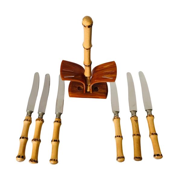 Vintage Bakelite Rostfrei Solingen Knife Set - Picture 7 of 13